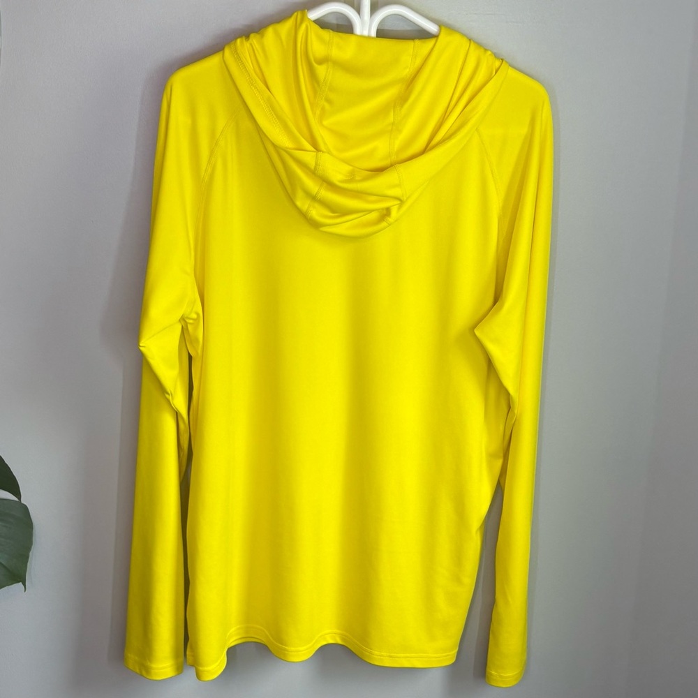LACSINMO Mens UPF 50 T Shirt with Hood Long Sleeve Quick Dry Sun Shirt Size XL - Picture 4 of 11